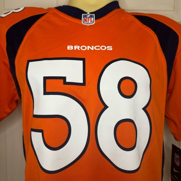 New Denver Miller On Field NFL Jersey- Von Miller #58 Youth Size L (14-16) - Picture 4 of 15